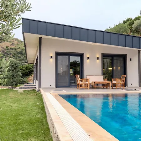 Charming W Pool Garden In Guzelbahce Izmir